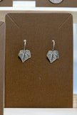 Achocha leafs | Silver earrings