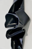 Dark blue sculpture