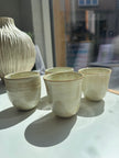 Light yellow cups