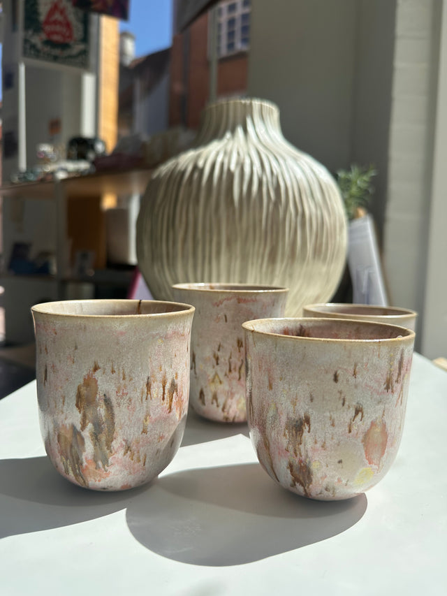 Light pink cups