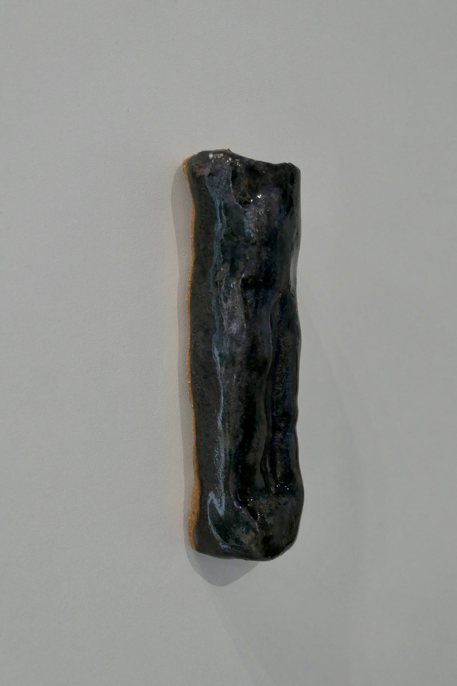 Dark blue wall vase