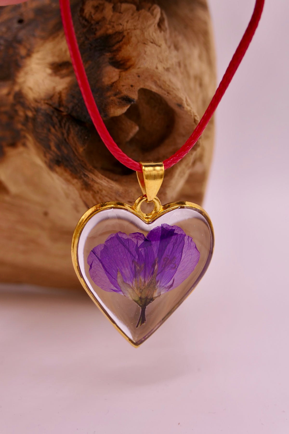 Violet heart | Pendant