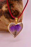 Violet heart | Pendant
