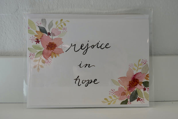 Rejoice in hope