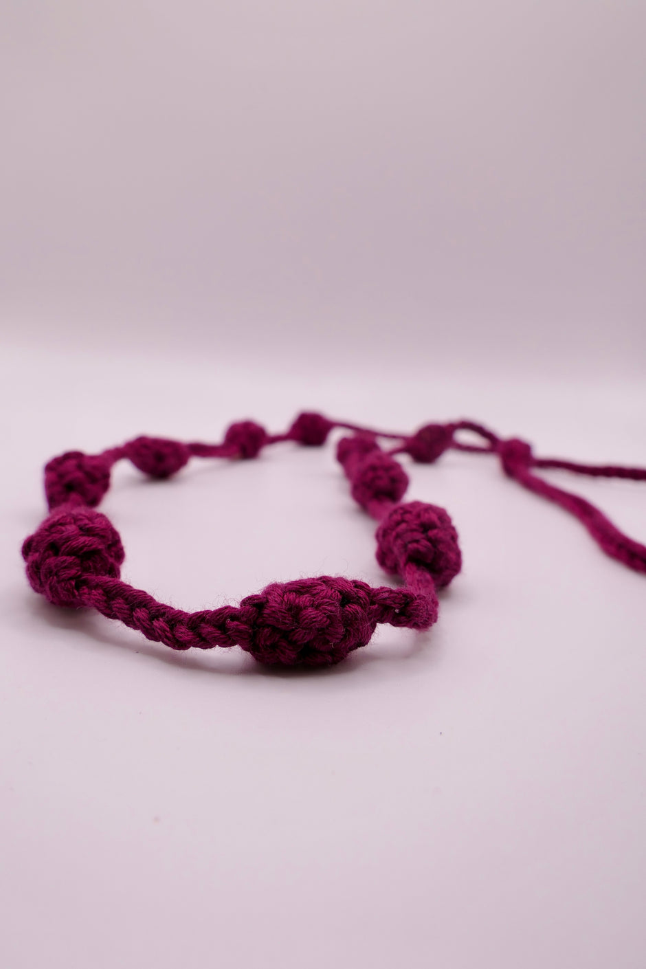Crocheted necklace III
