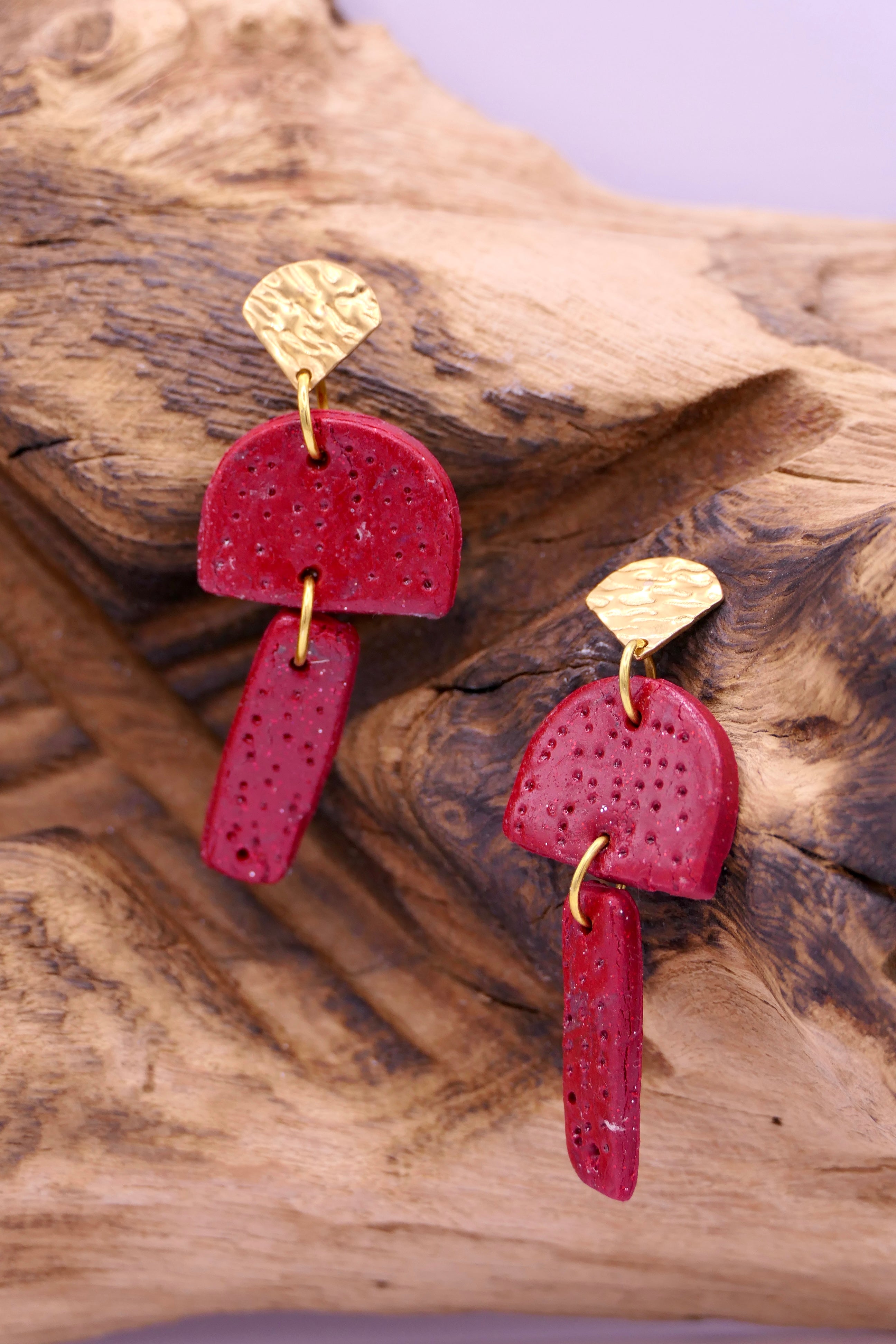 Red mushroom | Earrings