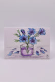 Blue flowers