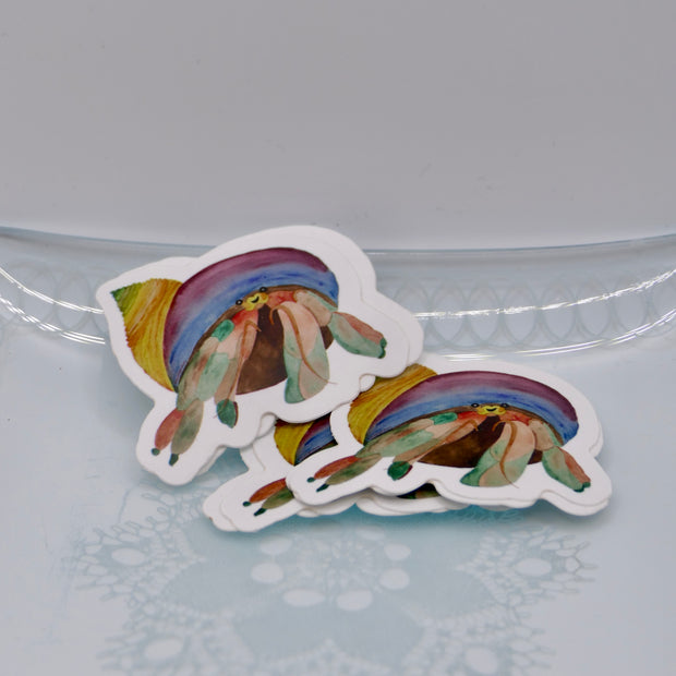 Hermit crab sticker