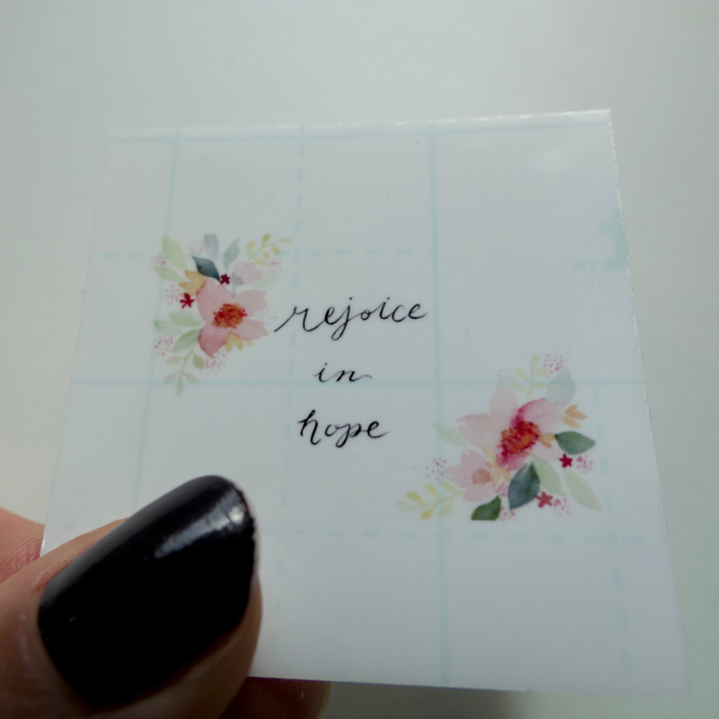 Rejoice in hope