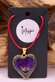 Violet heart | Pendant