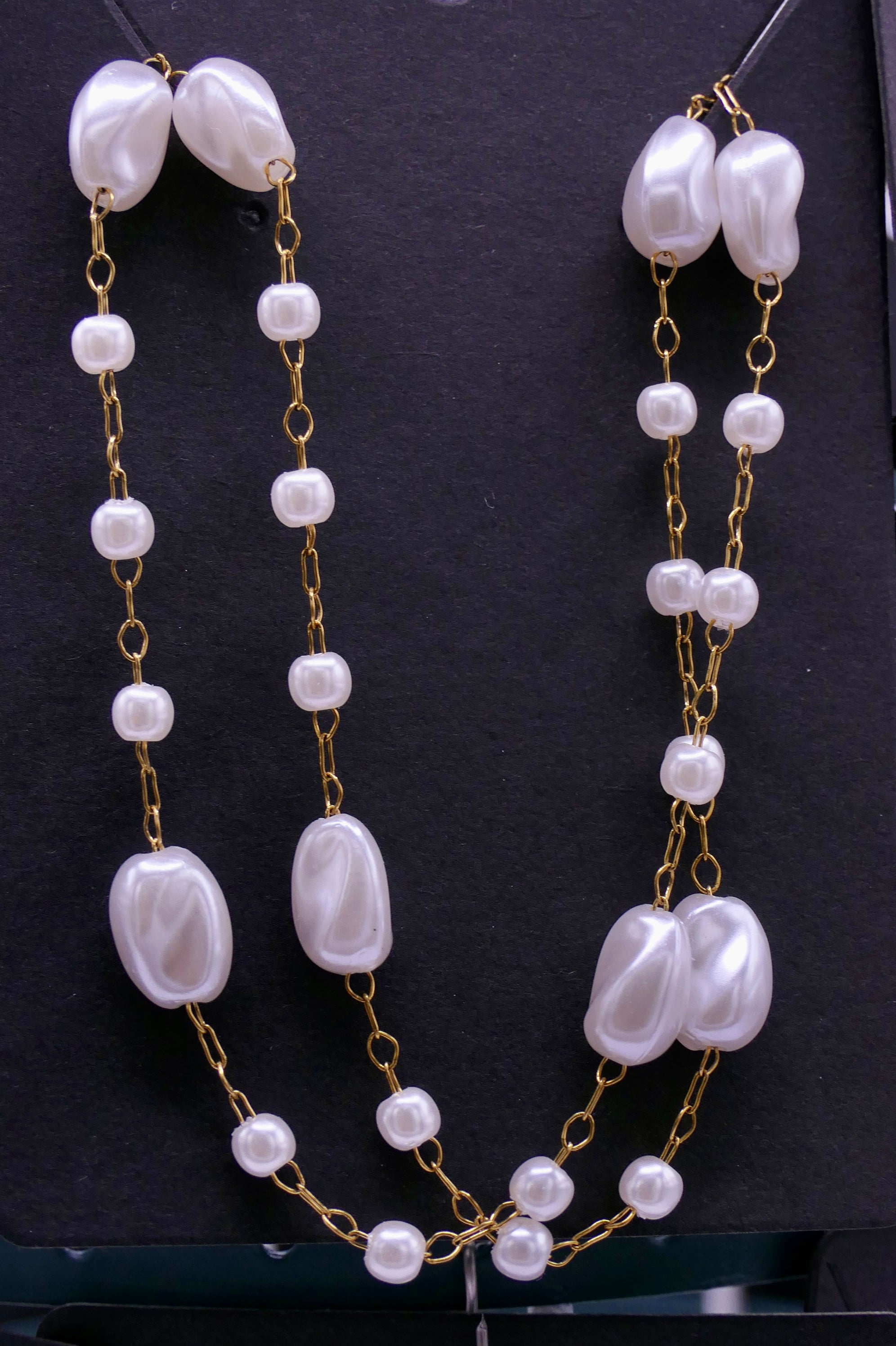 Pearl chain necklace