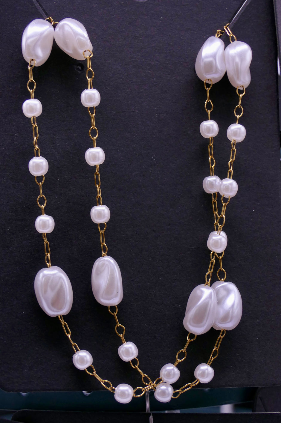 Pearl chain necklace