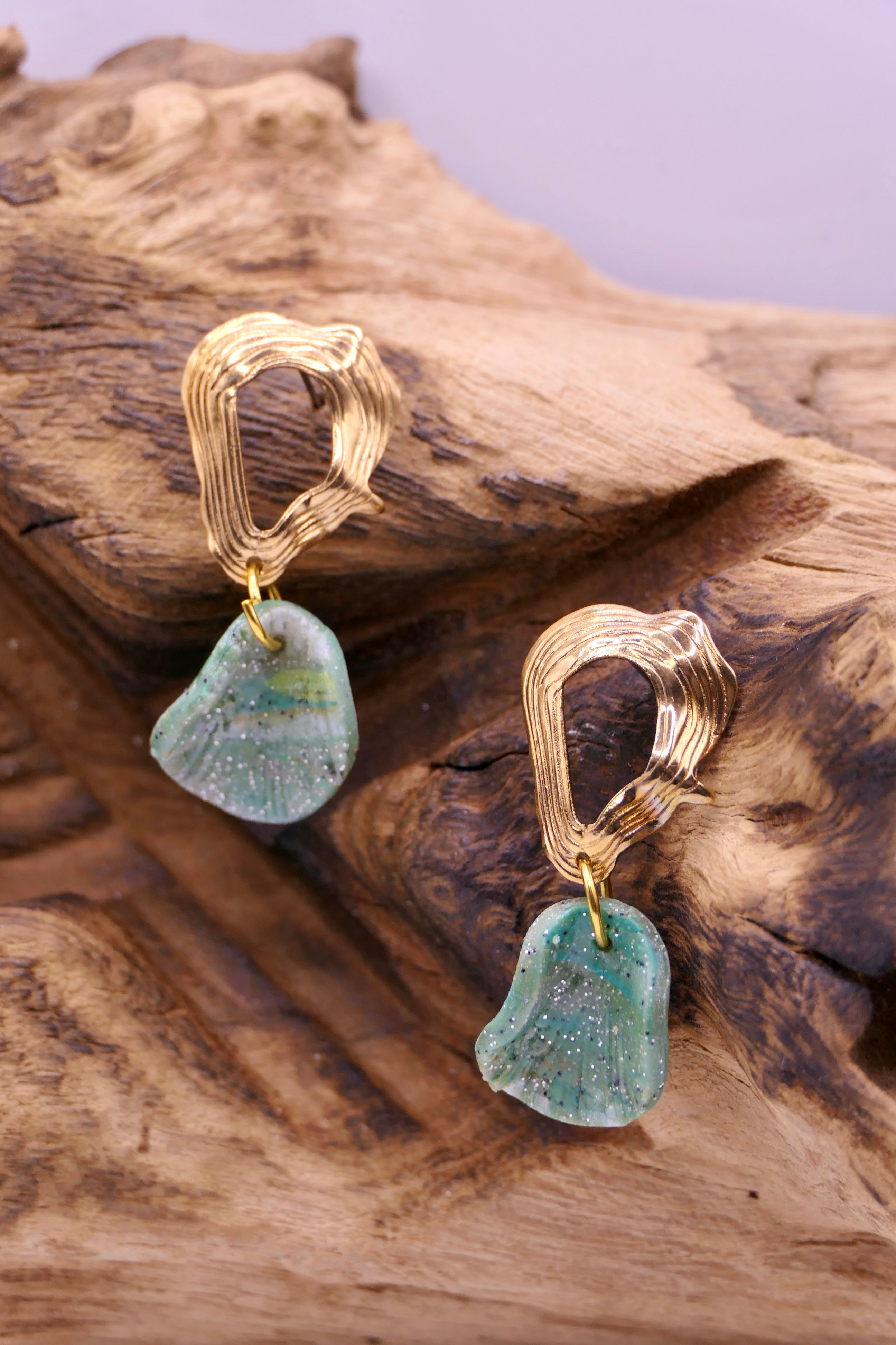 Folding clay | Earrings