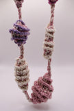 Big crocheted necklace