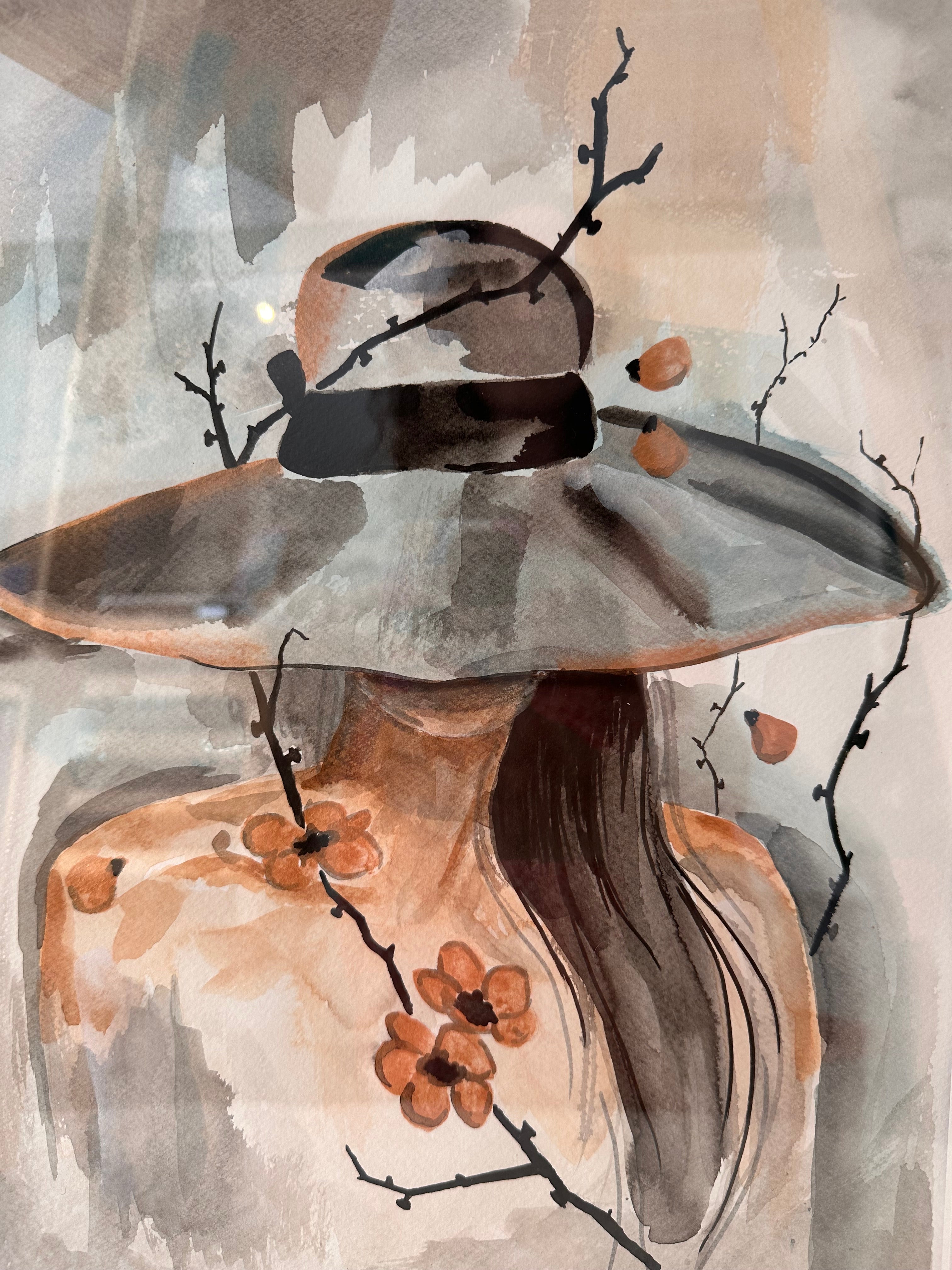 Woman | Neuronal dendrites and synapses