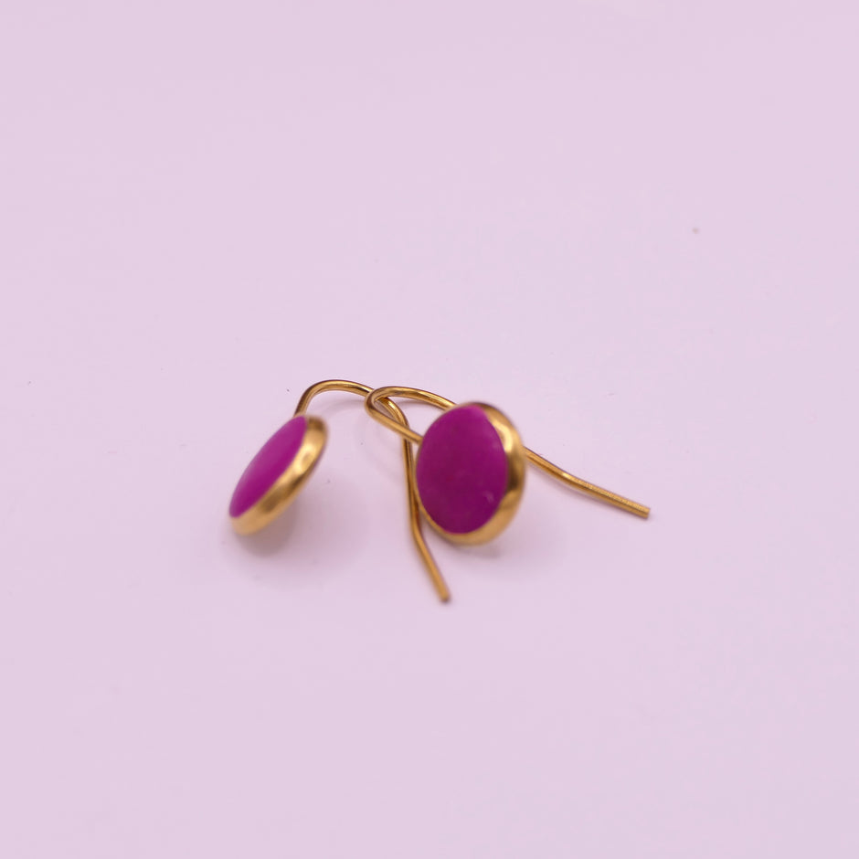 Pink dot | Earrings