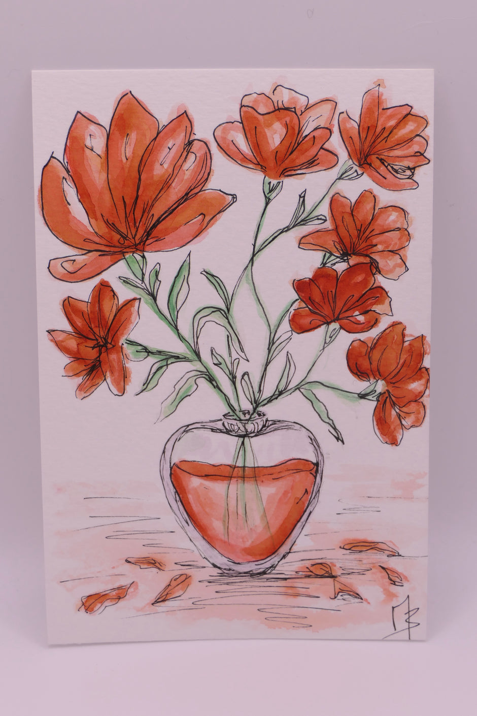 Red flowers