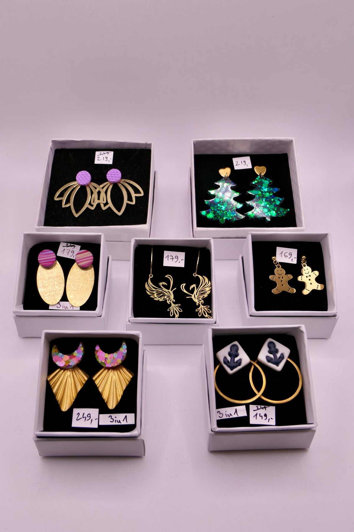 3 in 1 Flower | Earrings
