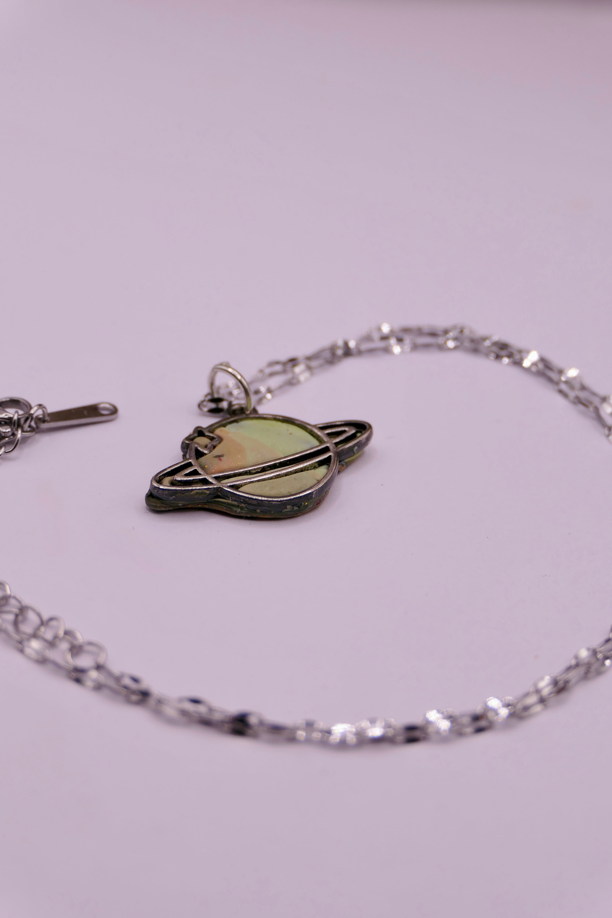 Polymer clay pendant | Necklace