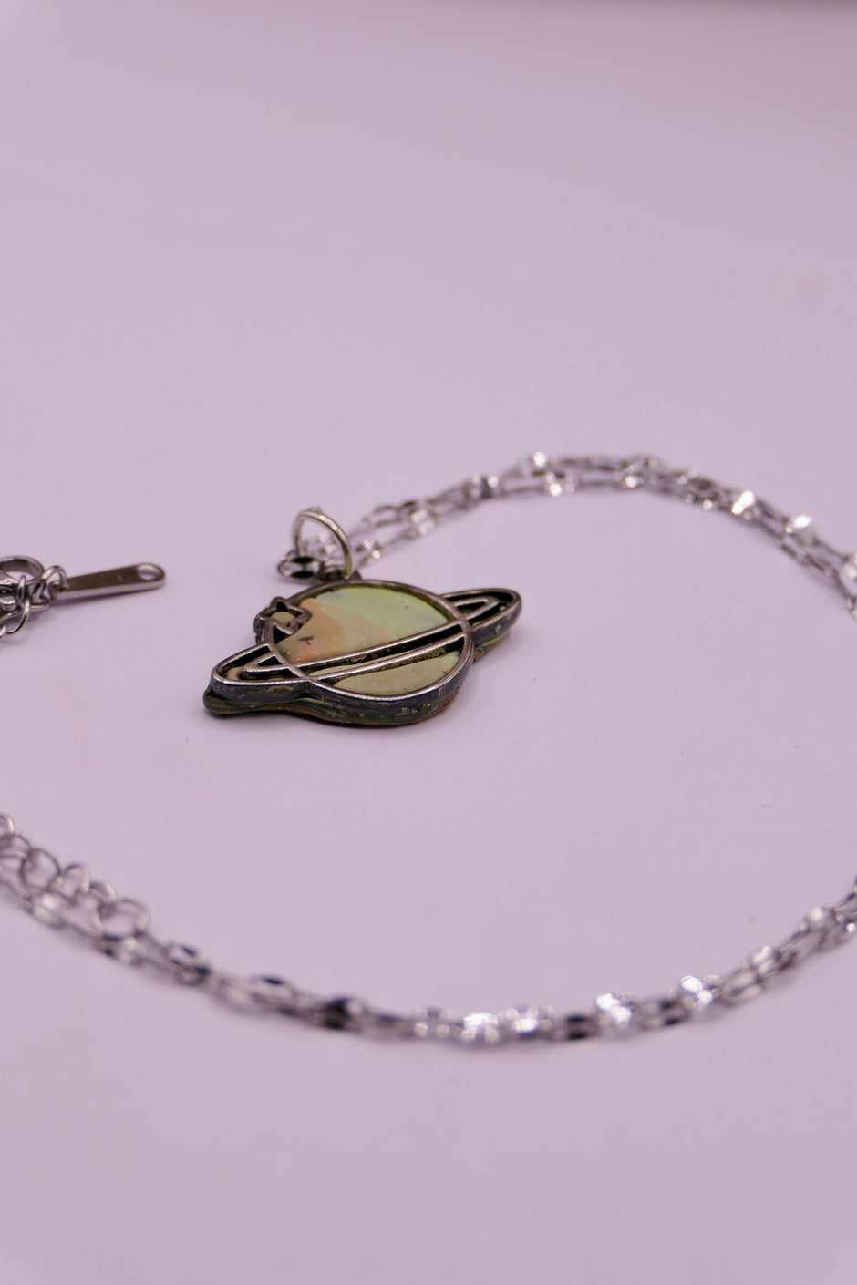 Polymer clay pendant | Necklace