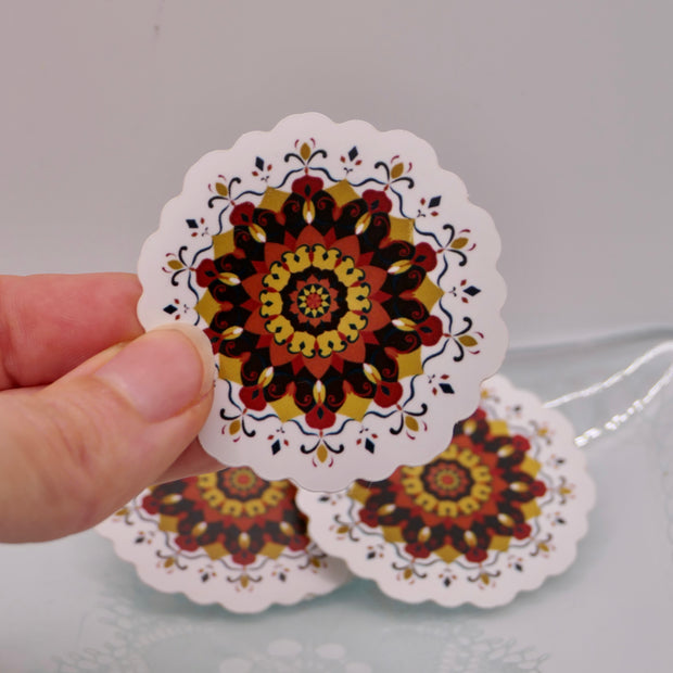 Mandala sticker