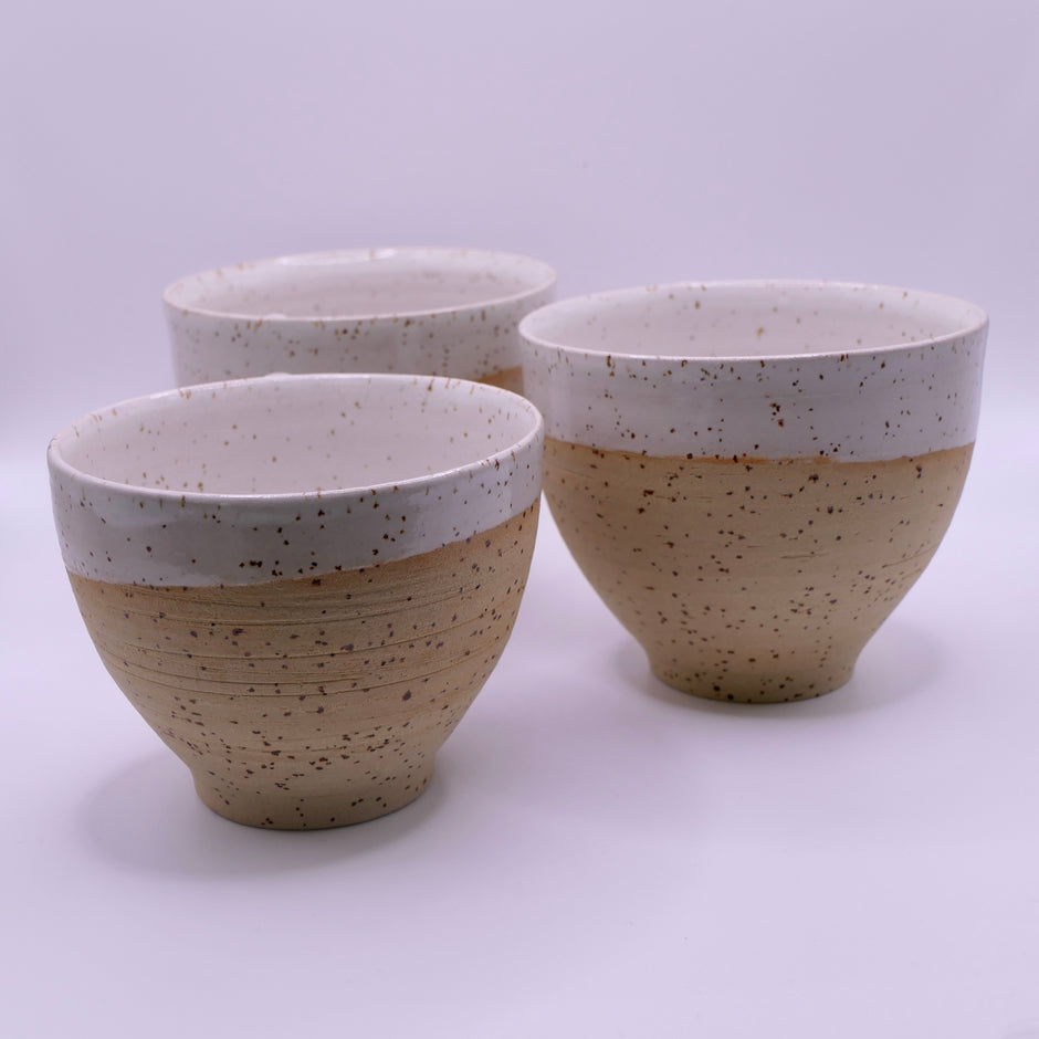 White cups