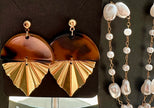 Leaf-shaped Earrings