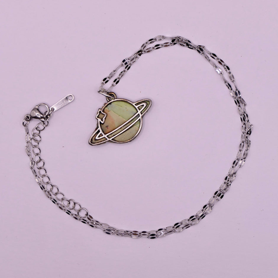 Polymer clay pendant | Necklace