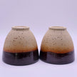 Burgundy espresso cup