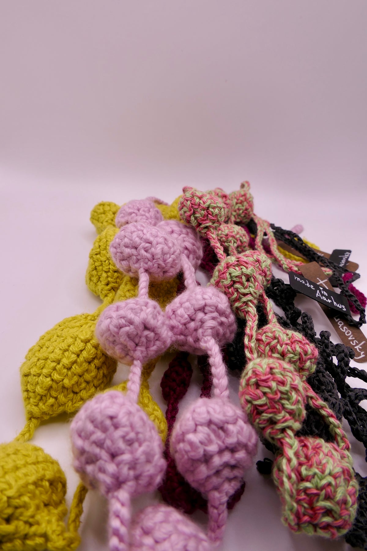 Crocheted necklace