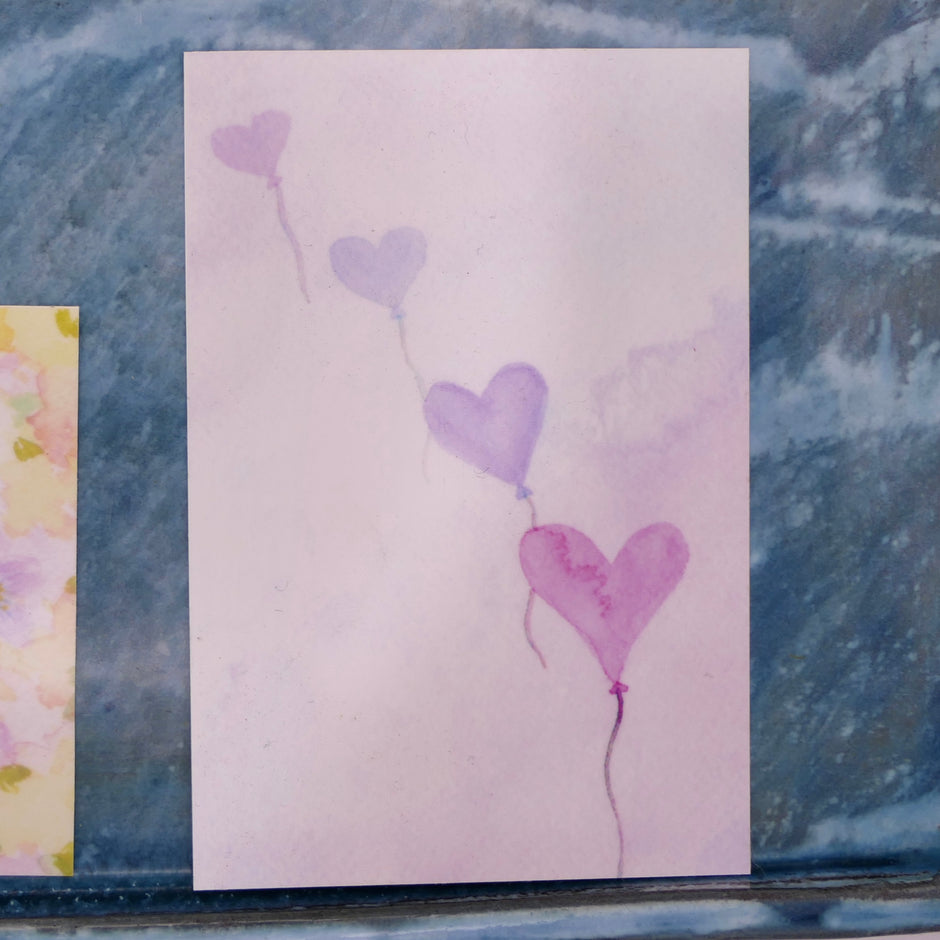 Heart balloons