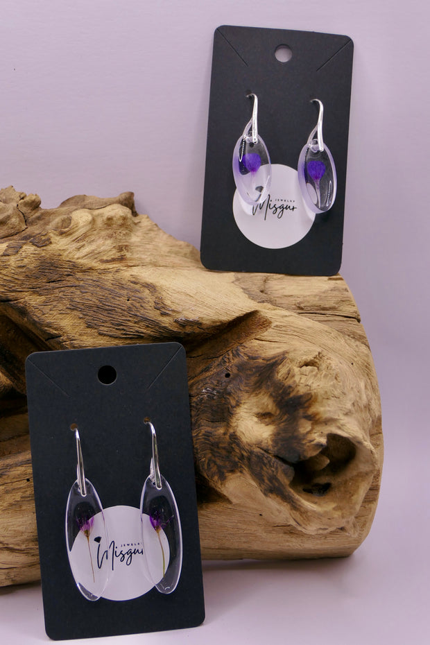 Elegant flower | Earrings