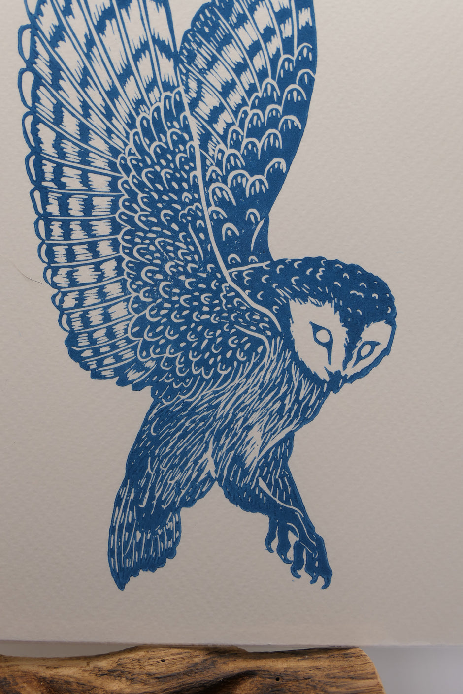 Owl | Linocut print