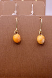 Yellow Beach snails | Earrings