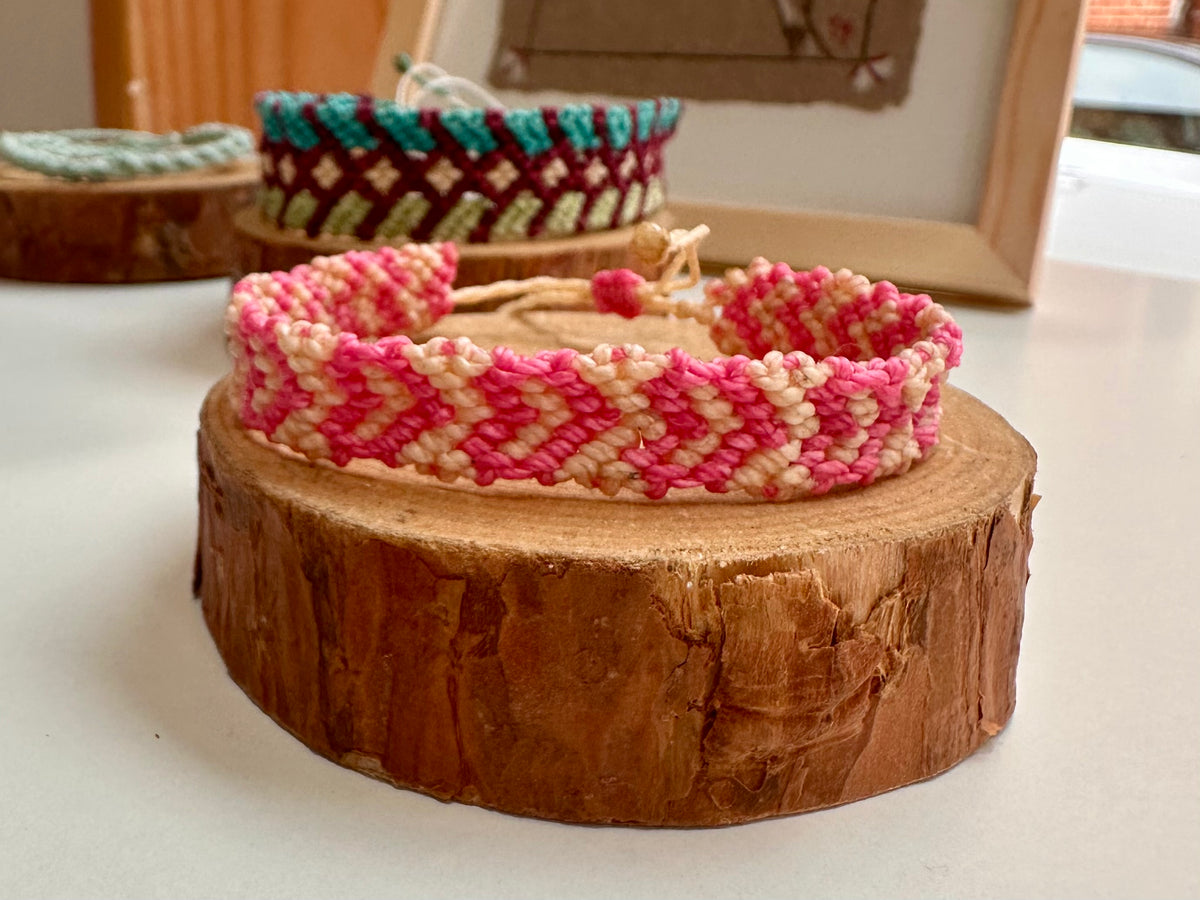 Hearts macrame | Bracelet
