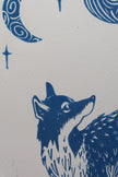 Fox | Linocut print