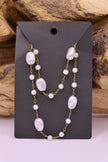 Pearl chain necklace