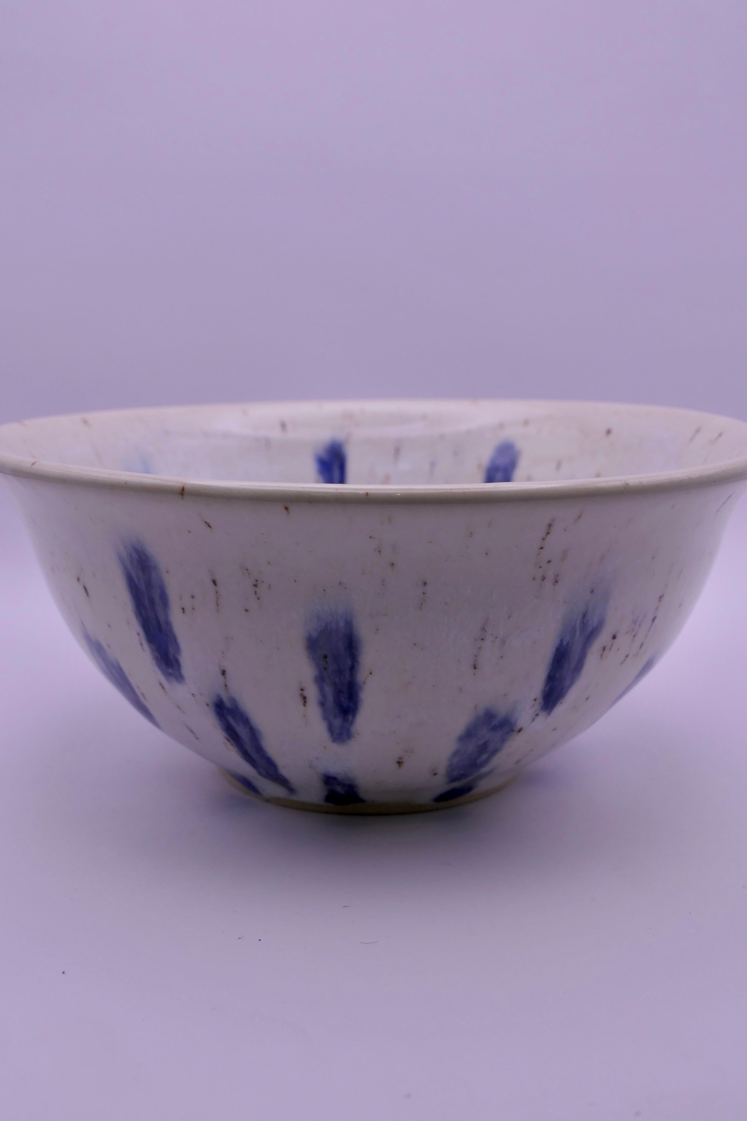 Blue dots bowl