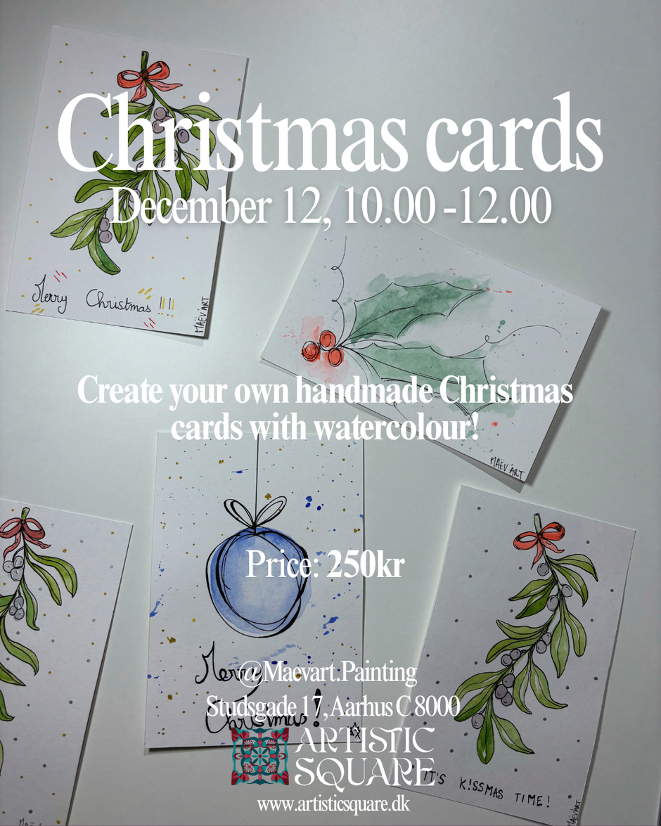 Paint your Christmas cards | December 12th 10.00-12.00