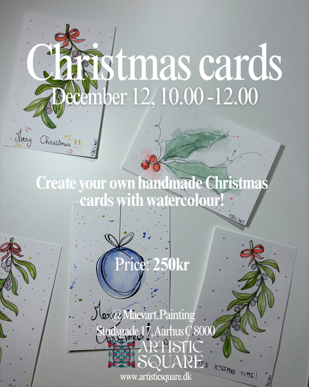 Paint your Christmas cards | December 12th 10.00-12.00