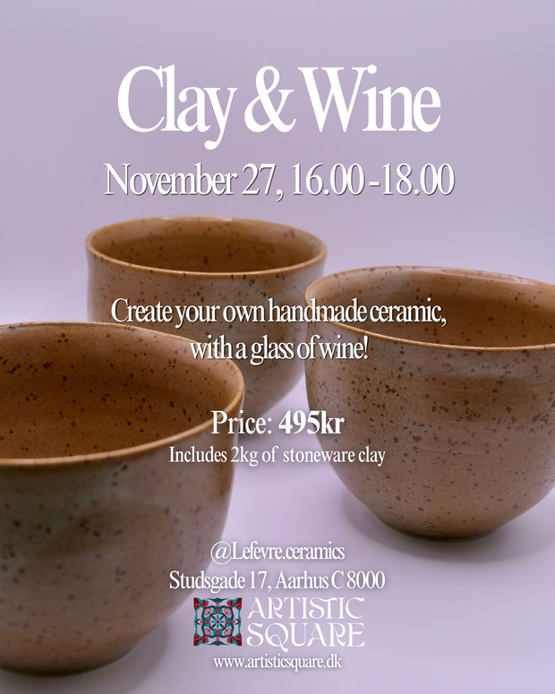 Clay & wine | November 27, 16.00-18.00
