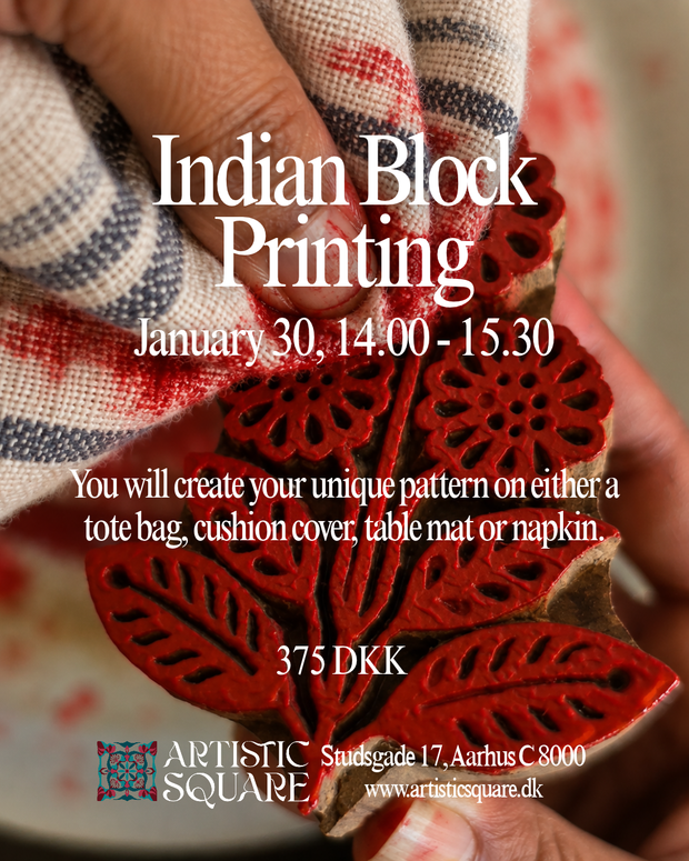 Indian Block Printing | January 30, 14.00-15.30