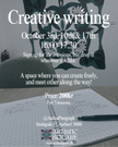 Creative writing  | October sessions 16.00-17.30
