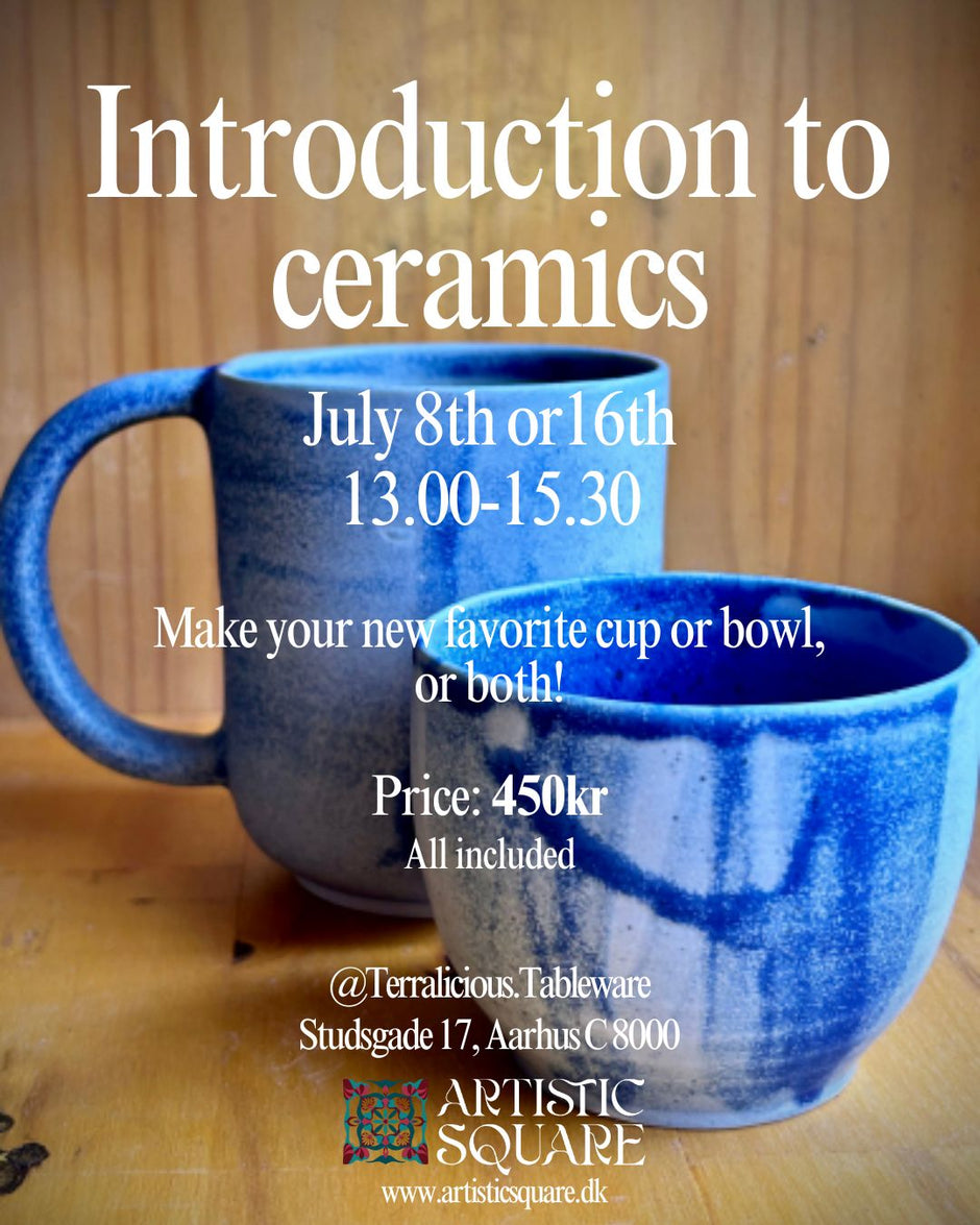 Introduction to ceramics | July 8th/16th