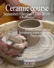 Ceramics course for beginners | September/October 17.00-20.00