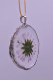 White daisies pendants