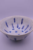 Blue dots bowl