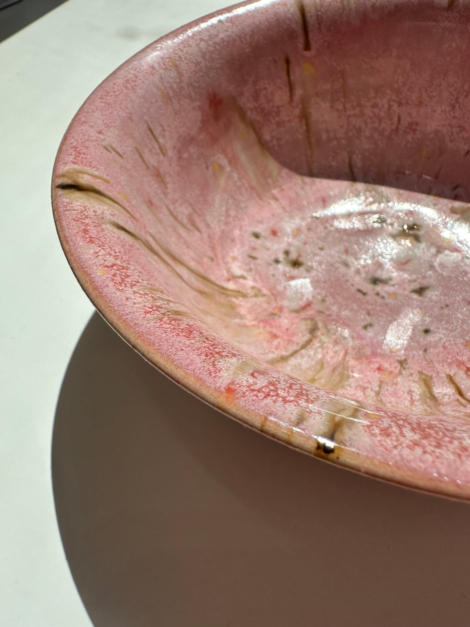 Pink bowl