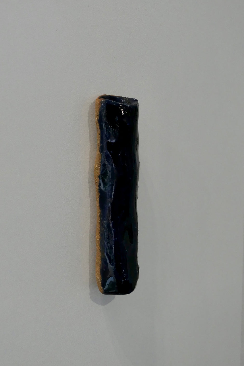 Dark blue wall vase