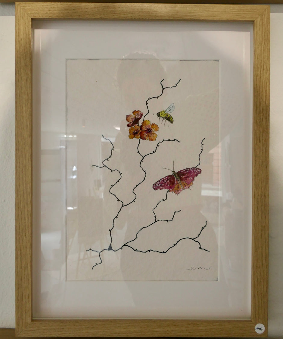 Butterfly & Bee | Neuronal dendrites and synapses